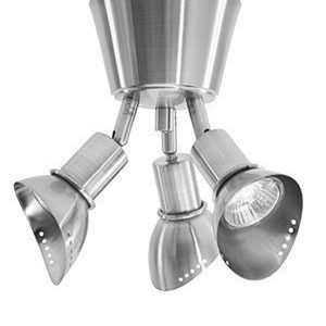 Globen Lighting Plafondi Ingo 3 harjattu teräs