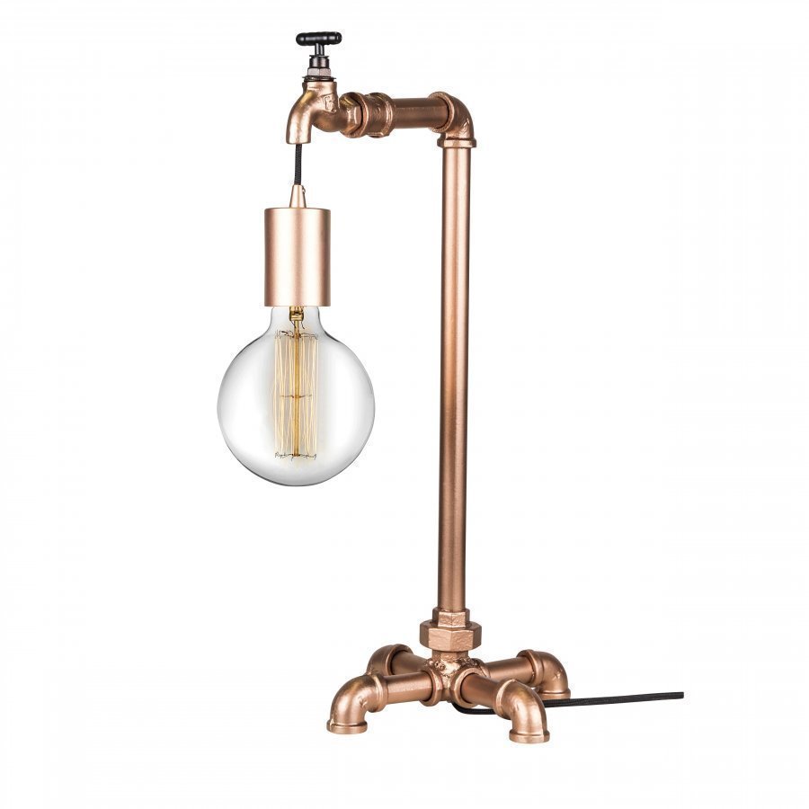 Globen Lighting Plumber Pöytävalaisin Kupari