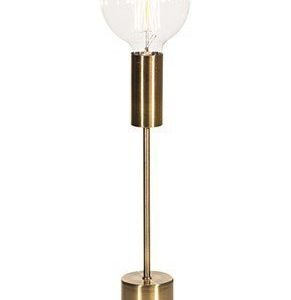 Globen Lighting Pöytävalaisimenjalka Bright Antiikkinen messinki