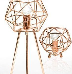 Globen Lighting Pöytävalaisin Diamond kuppia