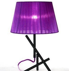Globen Lighting Pöytävalaisin Kaxig Tummanlila