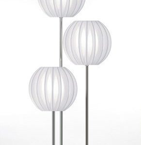 Globen Lighting Pöytävalaisin Muovinarulla Trio Valkoinen