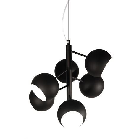 Globen Lighting Rondo Kattovalaisin Musta