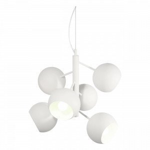 Globen Lighting Rondo Riippuvalaisin Valkoinen