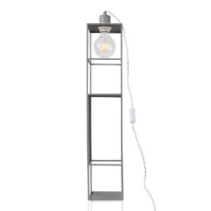 Globen Lighting Shelfie Long Seinävalaisin Harmaa