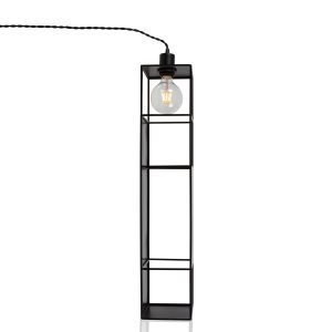 Globen Lighting Shelfie Long Seinävalaisin Musta