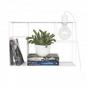 Globen Lighting Shelfie Seinävalaisin / Hylly Valkoinen