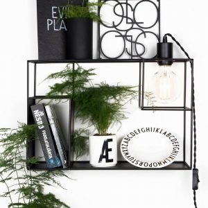 Globen Lighting Shelfie Seinävalaisin Musta