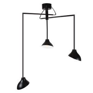 Globen Lighting Shift 3 Riippuvalaisin Musta