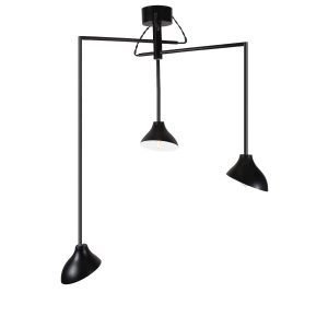 Globen Lighting Shift Riippuvalaisin 3 Musta