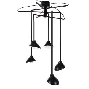 Globen Lighting Shift Riippuvalaisin 5 Musta