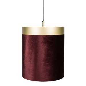Globen Lighting Velvet Riippuvalaisin Punainen