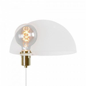 Globen Lighting Walldorf Seinävalaisin Valkoinen