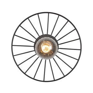 Globen Lighting Wheel Kattovalaisin / Seinävalaisin Mini Musta