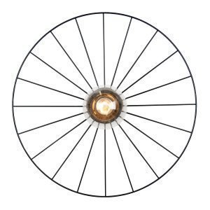 Globen Lighting Wheel Kattovalaisin / Seinävalaisin Musta