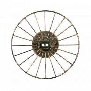 Globen Lighting Wheel Mini Plafondi / Seinävalaisin Messinkiä