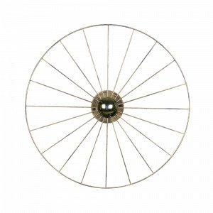 Globen Lighting Wheel Plafondi / Seinävalaisin Messinkiä