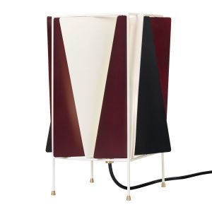 Gubi B 4 Pöytävalaisin Wine Red Semi Mat