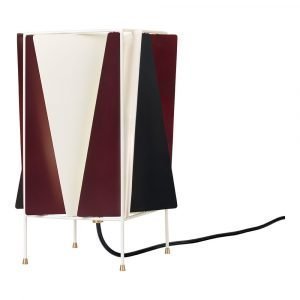 Gubi B-4 Pöytävalaisin Wine Red Semi Matt