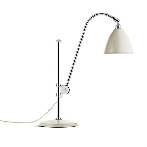 Gubi Bestlite Bl1 Pöytävalaisin Luonnonvalkoinen-Kromi