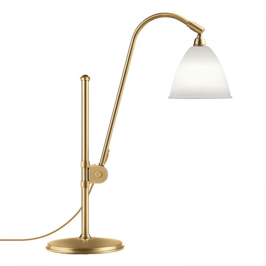 Gubi Bestlite Bl1 Pöytävalaisin Messinki / Luuposliini