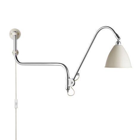 Gubi Bestlite Bl10 Seinävalaisin Off-White-Kromi