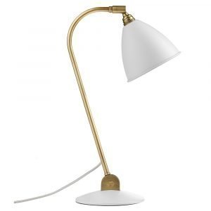 Gubi Bestlite Bl2 Pöytävalaisin Messinki / Valkoinen