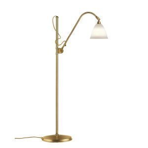 Gubi Bestlite Bl3 Lattiavalaisin Ø16 Messinki / Posliini