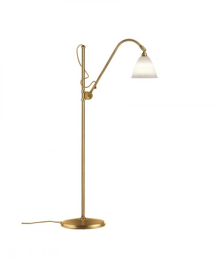 Gubi Bestlite Bl3 Lattiavalaisin Ø16 Messinki / Posliini