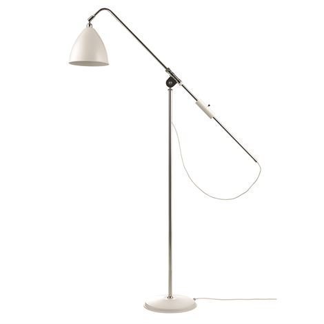 Gubi Bestlite Bl4 Lattiavalaisin Mattavalkoinen-Kromi