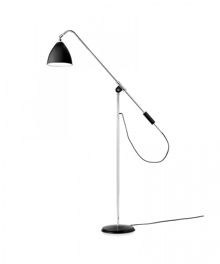 Gubi Bestlite Bl4 Lattiavalaisin Ø21 Kromi / Musta