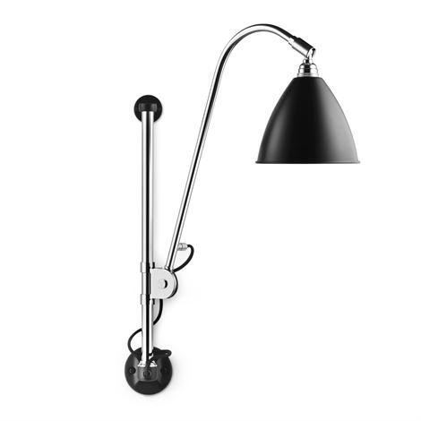 Gubi Bestlite Bl5 Seinävalaisin Kiinteään Asennukseen Musta-Kromi