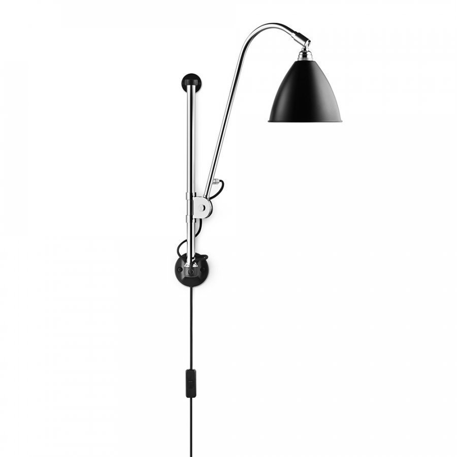 Gubi Bestlite Bl5 Seinävalaisin Kromi / Musta