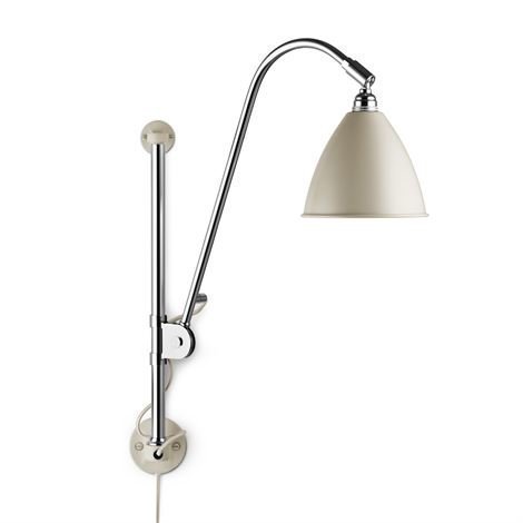 Gubi Bestlite Bl5 Seinävalaisin Luonnonvalkoinen-Kromi