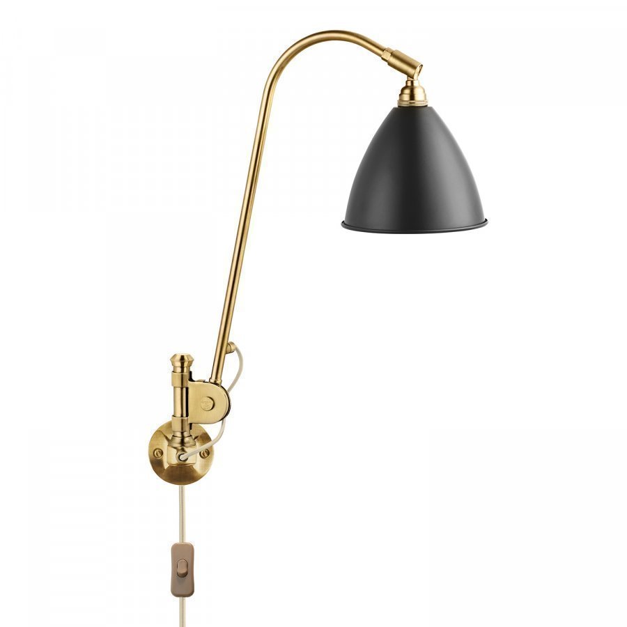 Gubi Bestlite Bl6 Seinävalaisin Messinki / Musta