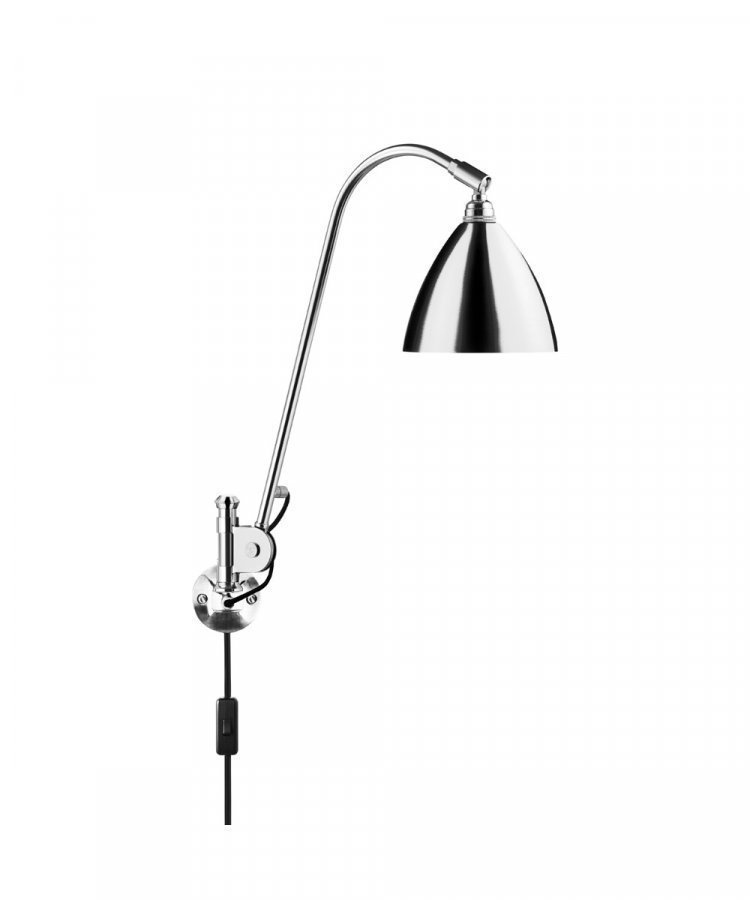 Gubi Bestlite Bl6 Seinävalaisin Ø16 Kromi / Kromi