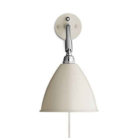 Gubi Bestlite Bl7 Seinävalaisin Luonnonvalkoinen-Kromi