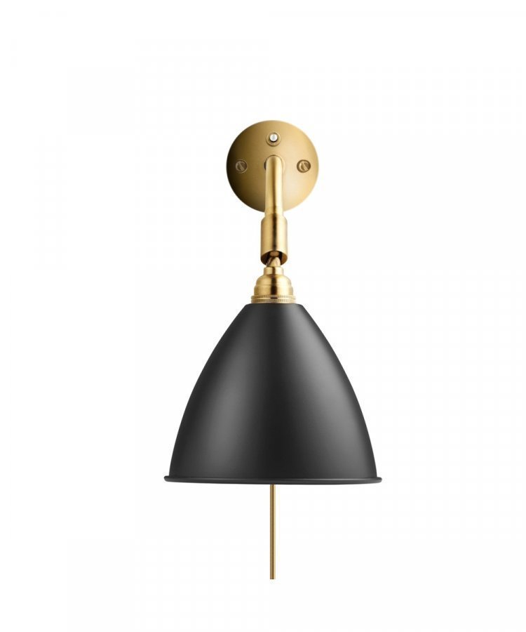 Gubi Bestlite Bl7 Seinävalaisin Ø16 Messinki / Musta