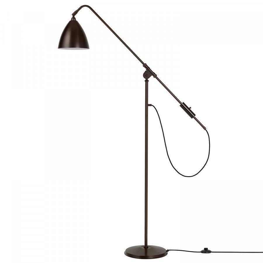 Gubi Bl4 M Lattiavalaisin Black Brass / Black Brass