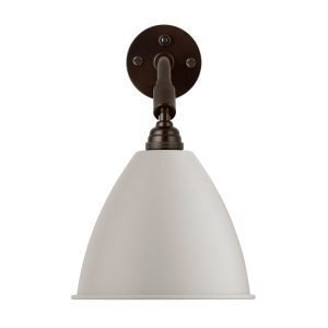 Gubi Bl7 Seinävalaisin Black Brass / Classic White