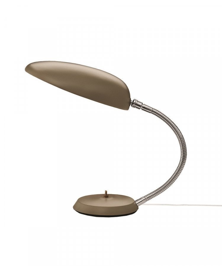 Gubi Cobra Pöytävalaisin Lämmin Harmaa