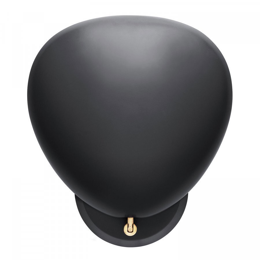 Gubi Cobra Seinävalaisin Kiinteä Asennus Musta