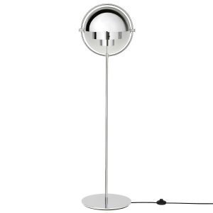 Gubi Multi Lite Lattiavalaisin Chrome / Chrome