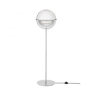 Gubi Multi-Lite Lattiavalaisin Kromi / Valkoinen