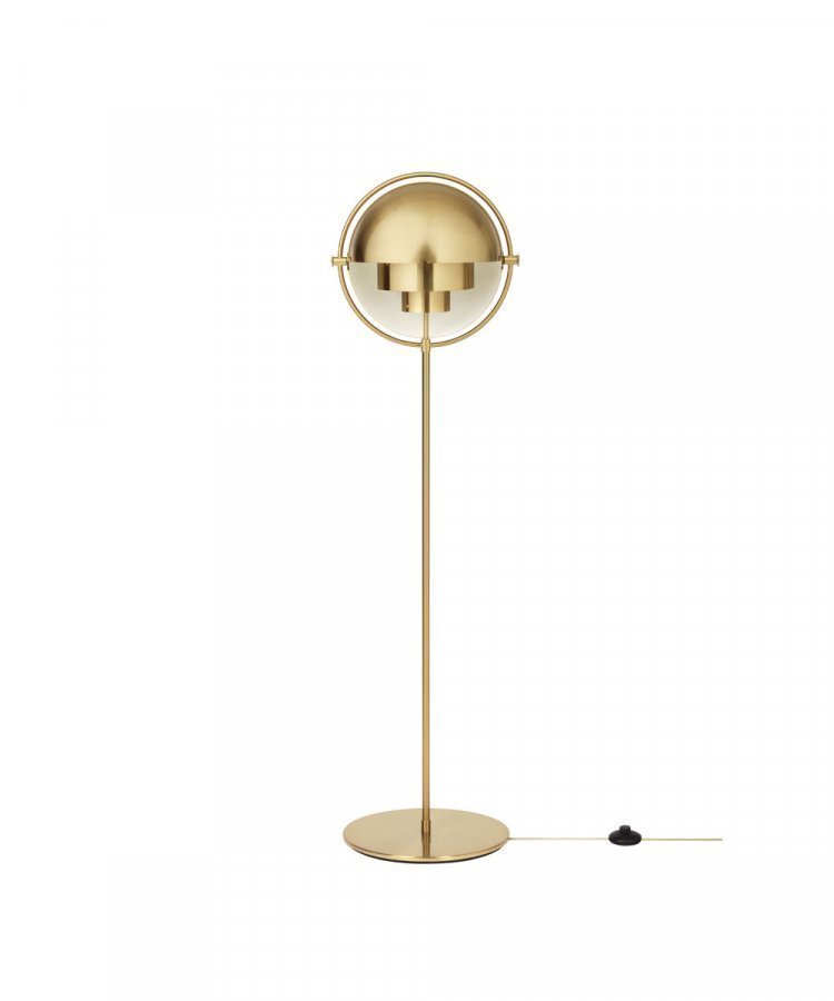 Gubi Multi-Lite Lattiavalaisin Messinki / Messinki