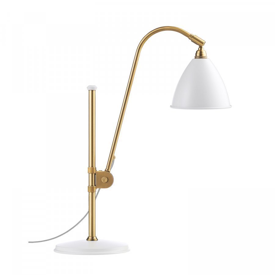 Gubi Pöytävalaisin Bl1 Messinki / Valkoinen