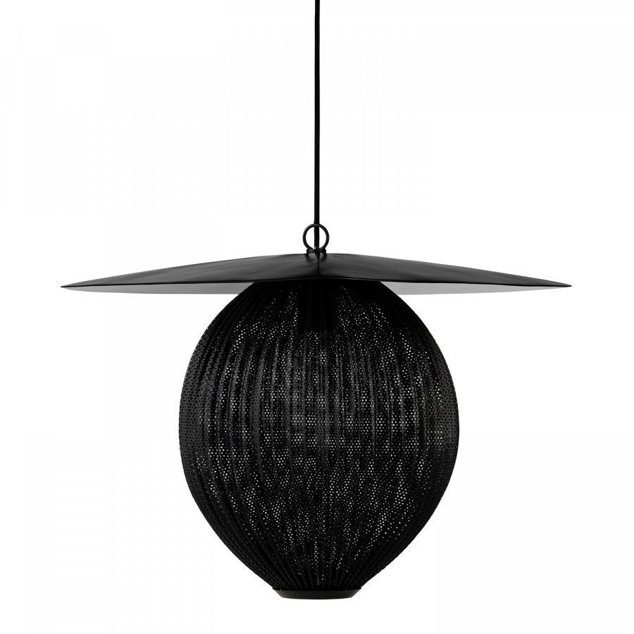 Gubi Satelitte Riippuvalaisin Midnigth Black Ø27