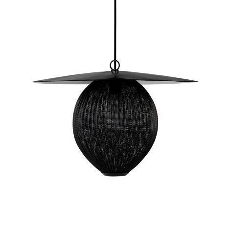 Gubi Satellite Kattovalaisin Medium Midnight Black Musta