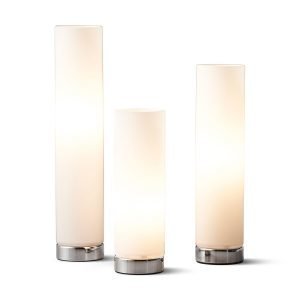 Herstal Tube Trio Pöytävalaisin G9 Kromi