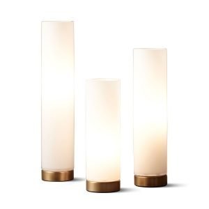 Herstal Tube Trio Pöytävalaisin G9 Messinki